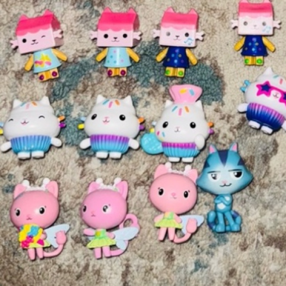 Gabby’s Dollhouse Character Figurines